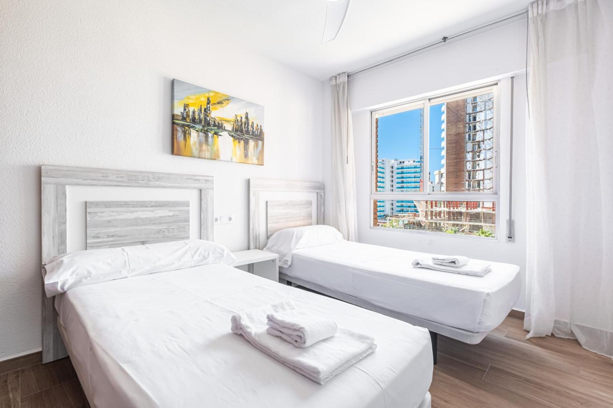 Etxezuri I 6-D Apartment Levante Beach Бенидорм Экстерьер фото