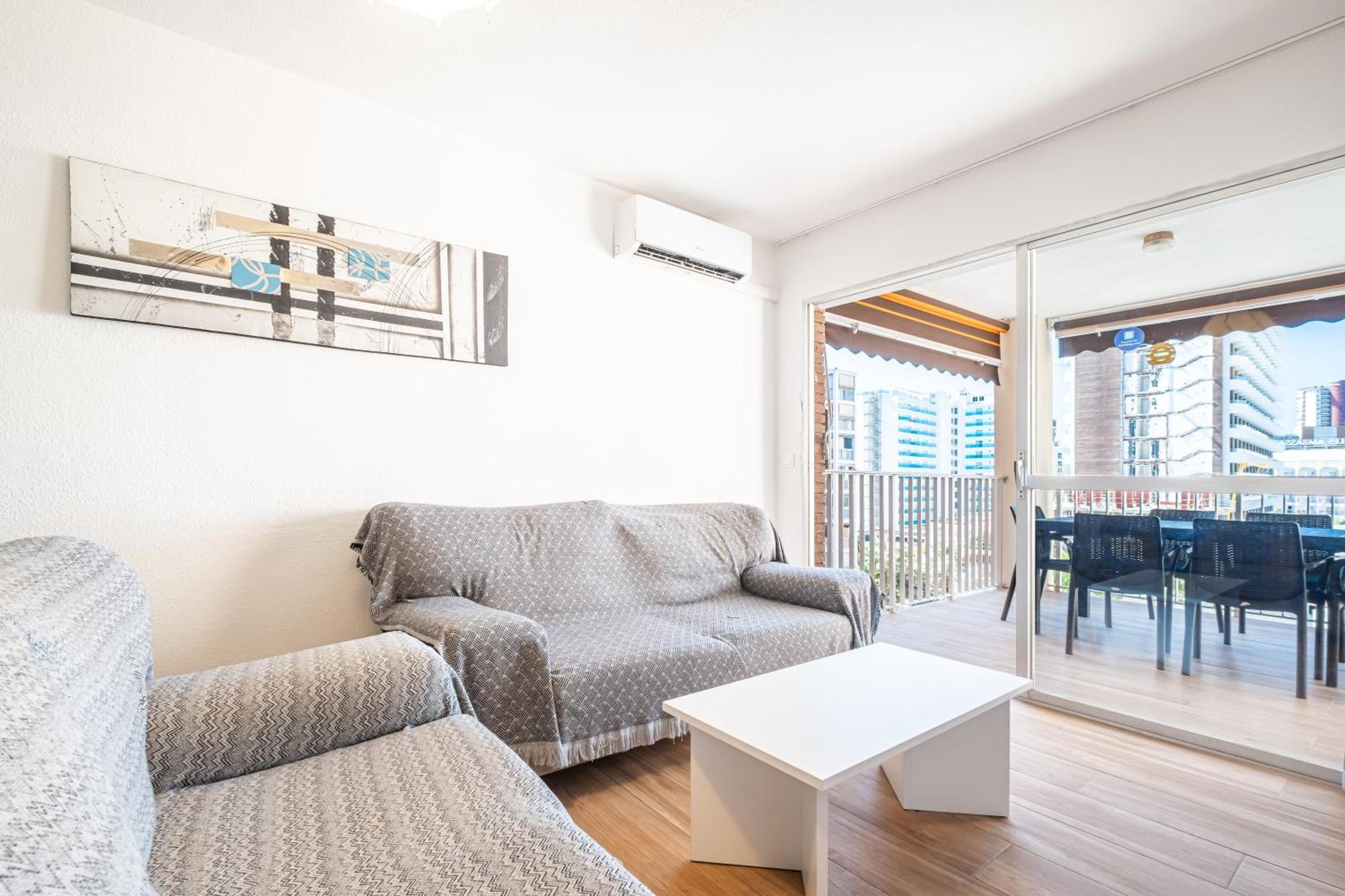 Etxezuri I 6-D Apartment Levante Beach Бенидорм Экстерьер фото