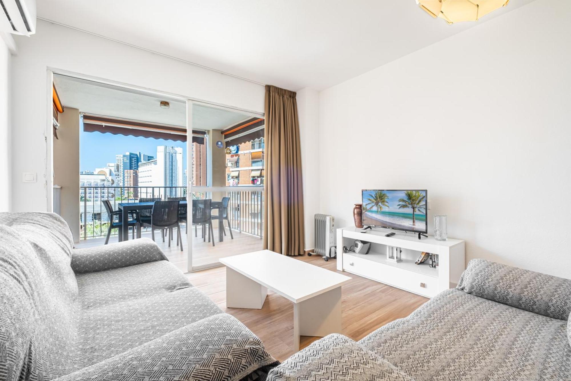 Etxezuri I 6-D Apartment Levante Beach Бенидорм Экстерьер фото
